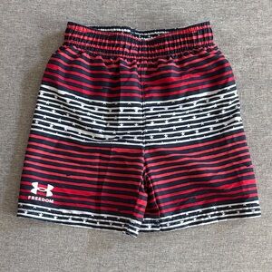 Under Armour Striped Swim Shorts - 4